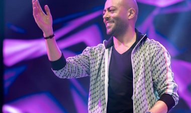 تامر عاشور يتألق في حفل الشيخ زايد (صور)