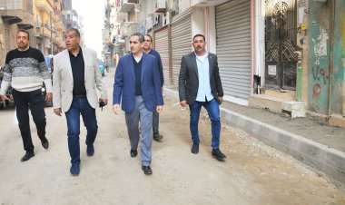 محافظ الغربية يتفقد مشروعات الرصف بكفر الزيات وطنطا