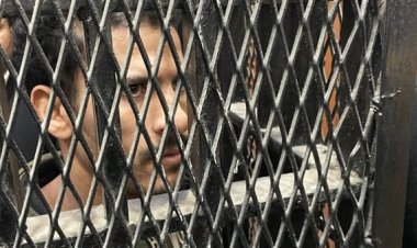 مشادة كلامية بين المتهم بقتل «محامى كرداسة» وأسرة المجنى عليه