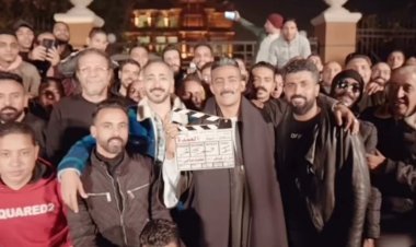 محمد رمضان يحتفل بإنتهاء تصوير مسلسل «جعفر العمدة»