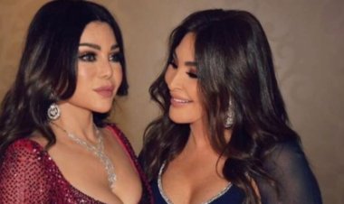 إليسا وهيفاء وهبي صداقة قوية خارج المنافسة (صور)