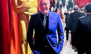 محمد حفظي يحضر حفل توزيع جوائز الأوسكار الخامس والتسعين