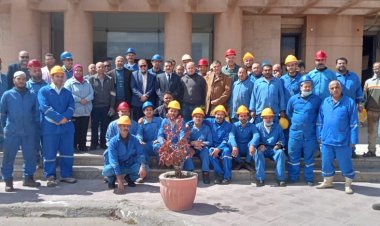 القوى العاملة بكفر الشيخ: مبادرة «سلامتك تهمنا» تنطلق بالشركة المصرية للغازات