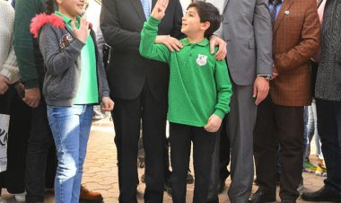 محافظ الغربية يشهد فعاليات توعوية طلاب المدارس بساحة المسجد الأحمدي