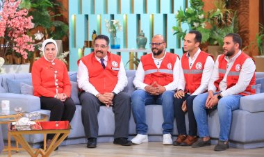 «زلزال أثناء تقديم الإغاثة».. لحظات عصيبة للهلال الأحمر المصري بسوريا