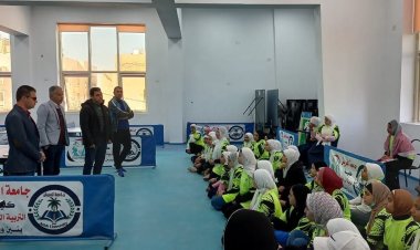 افتتاح فعاليات اللقاء الرياضي الأول للطلاب بمراكز الشباب وكليات التربية الرياضية بشمال سيناء