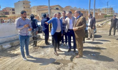 محافظ كفر الشيخ يتفقد أعمال تطوير مصيف بلطيم