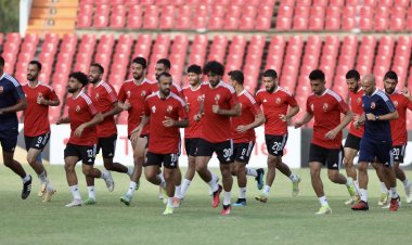 تفاصيل المران الختامي للأهلي قبل مواجهة القطن في دوري الأبطال