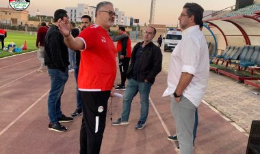  فيتوريا يؤازر المنتخب الأولمبي قبل مواجهة زامبيا