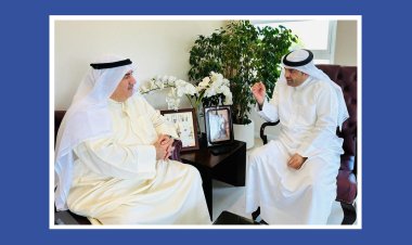 القنصل علي الذايدي يستقبل بهبهاني في دبي