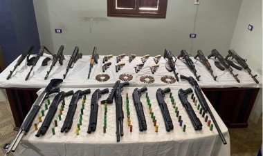 ضبط 28 قطعة سلاح ناري و4 قضايا مخدرات بحملة أمنية في أسيوط