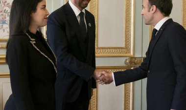 الرئيس المعين لمؤتمر الأطراف COP28 يلتقي الرئيس الفرنسي في باريس