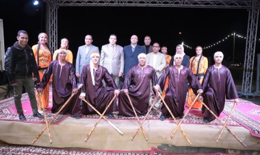 محافظ بني سويف يشهد احتفال فرع الثقافة بواحة ميدوم السياحية