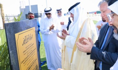 سعيد بن طحنون يفتتح أكبر مصنع بالشرق الأوسط لأنابيب العزل بإمارة أبوظبي