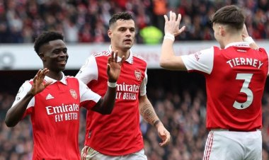 أرسنال يعزز صدارته بفوز عريض على كريستال بالاس