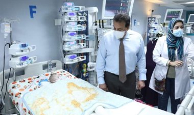 في زيارة ميدانية مفاجئة.. وزير الصحة: الوزارة تعمل على إنشاء معهد قلب جديد بمعايير عالمية