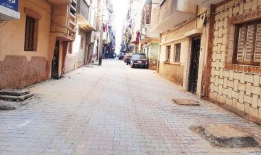 تطوير ورصف 14 شارع بالإنترلوك بفرعيات سيالة أولاد نصير بحي غرب بسوهاج