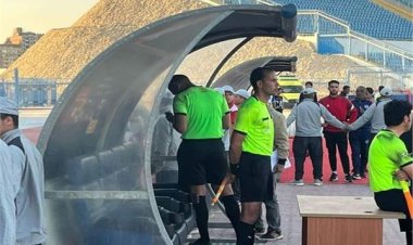 بسبب هاتف محمول.. إيقاف حكام مباراة السويس والنصر لأجل غير مسمى