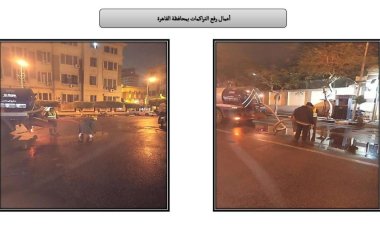 وزير التنمية يتلقي تقريراً عن جهود المحافظات لإزالة تجمعات الأمطار