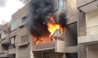إخماد حريق داخل شقة سكنية بمصر القديمة دون وقوع إصابات