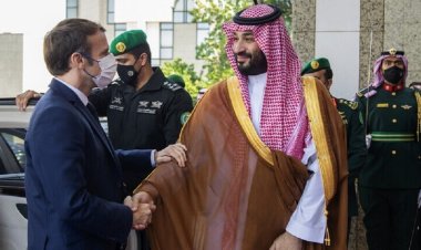 ماكرون وبن سلمان يبحثان مسائل الدفاع والطاقة ومساعدة لبنان