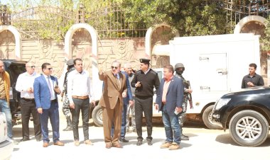 محافظ كفر الشيخ يتفقد المشروعات الخدمية وتوسعة الشوارع وكوبري القنطرة المعدني