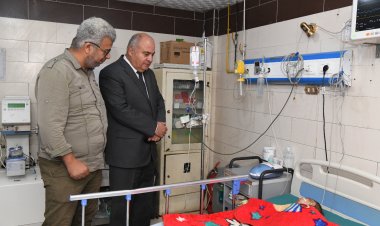 محافظ قنا يتفقد المستشفى العام للاطمئنان على المرضى