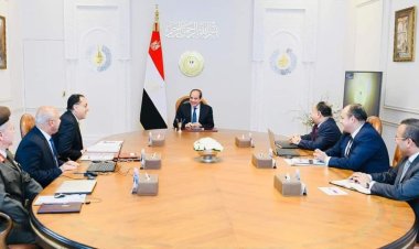 الرئيس السيسي يعقد اجتماعين لمتابعة مشروعات تطوير المواني البحرية