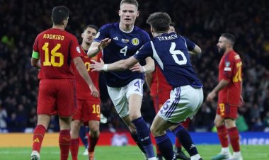 بثنائية نظيفة.. اسكتلندا تفوز على إسبانيا في تصفيات أمم أوروبا