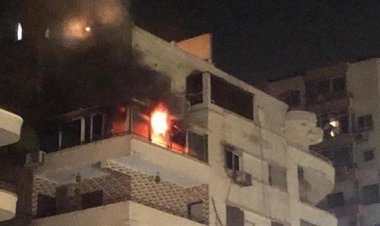 إصابة طفل وشاب في حريق شقة سكنية بـ 6 أكتوبر
