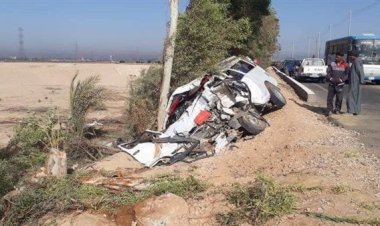 بينهم أطفال وسيدات.. ننشر أسماء ضحايا حادث تصادم أعلى كوبري دندرة بقنا