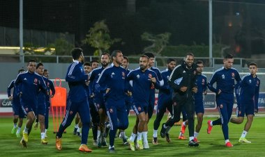 تفاصيل المران المسائي للأهلي استعدادا لمباراة الهلال السوداني