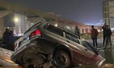 غلق طريق «القاهرة - الإسكندرية» الزراعي ببنها 10 أيام بسبب هبوط أرضي