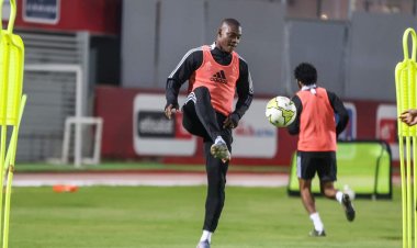 مران الأهلي.. ديانج يشارك في التدريبات الجماعية وبرنامج استشفائي لـ«تاو»