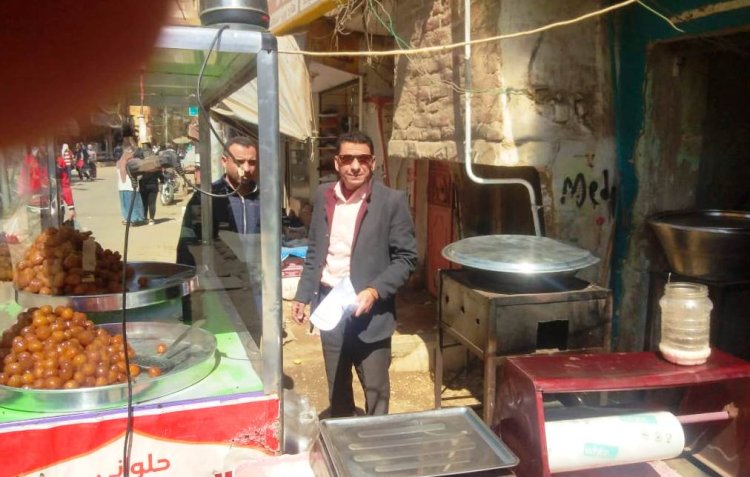تحرير 187 محضر تمويني متنوع بأخميم والقرى التابعة