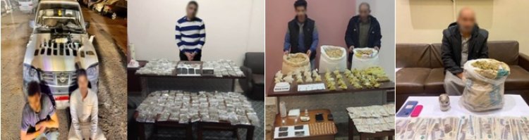 حملة أمنية مكبرة لملاحقة مهربى المخدرات بجنوب سيناء
