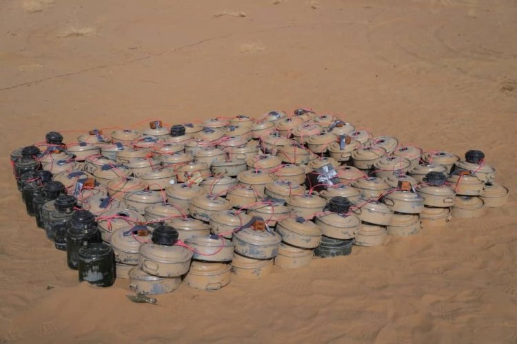 جهود إنسانية لإنقاذ اليمنيين.. نزع 4811 لغما وذخيرة غير منفجرة خلال شهر