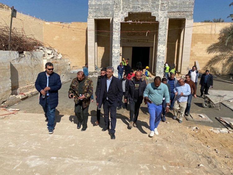 رفع كفاءة متحف إيمحتب بسقارة