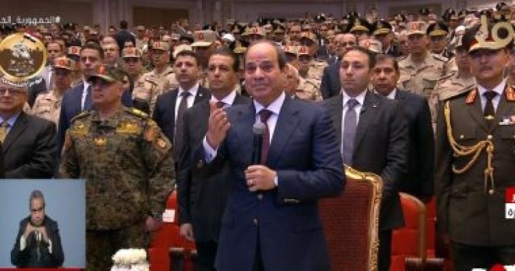 الرئيس السيسي: «حلم القضاء على الإرهاب تحقق بفضل الله»