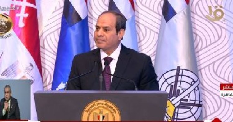 الرئيس السيسي يُكرم مصابي العمليات الحربية خلال الندوة التثقيفية الـ 37