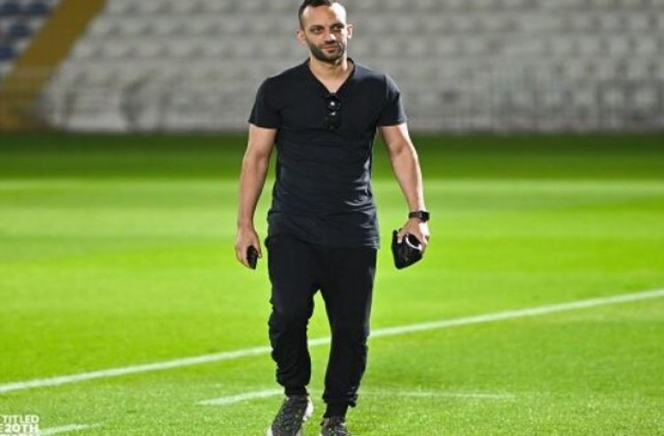 جمال عبد الحميد ولطيف وأمير مرتضى يتابعون مران الزمالك