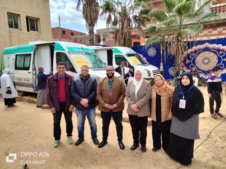 محافظ كفر الشيخ: خدمات طبية لـ 1359 بقافلة حياة كريمة في بيلا