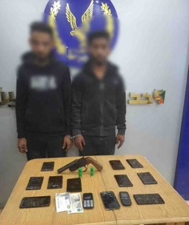 صور | ضبط 7 أشخاص لاتهامهم بالإتجار فى المخدرات