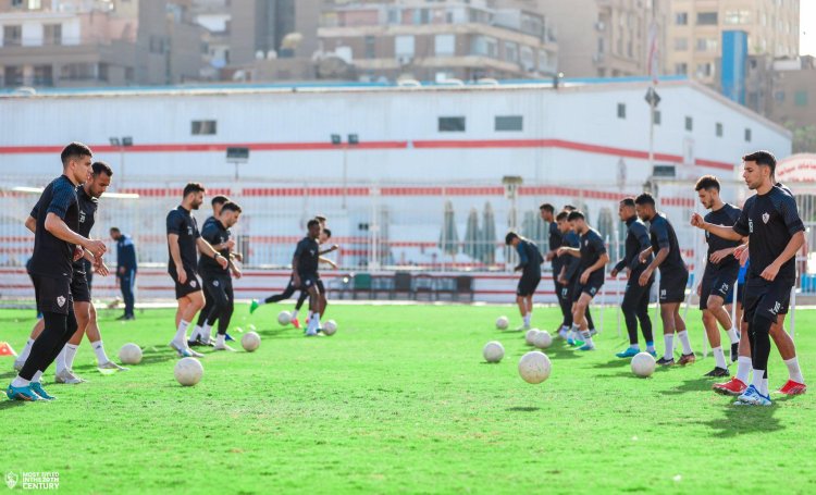 ثلاثي المنتخب الأوليمبي ينتظمون في تدريبات الزمالك