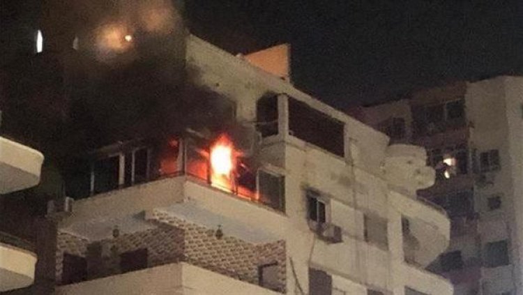 إصابة طفل وشاب في حريق شقة سكنية بـ 6 أكتوبر