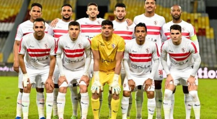 الشوط الأول.. الزمالك يتقدم على المصري (2-1) 