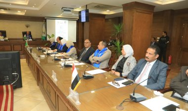 وزير الرياضة ومحافظ الجيزة يشهدان جلسة لبرلمان طلائع وشباب مصر
