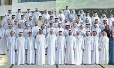 ولي عهد عجمان يقيم مأدبة إفطار رمضاني تكريماً لسيف بن زايد‬‬‬ والدفعة الأولى من طلبة كلية الشرطة أبوظبي