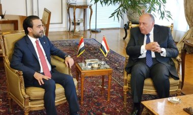 وزير الخارجية يستقبل رئيس مجلس النواب العراقي