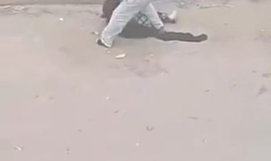 كشف ملابسات فيديو قتل سيدة على يد طليقها بأكتوبر